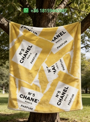 Chanel Throw Blankets